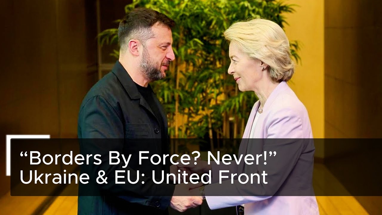 “Europe Stands with Ukraine”—Von der Leyen and Zelensky Defy Kremlin Pressure