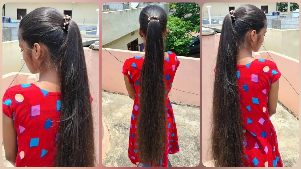Nandini's Ponytail || our Rapunzel Nandini is back and we are excited || Ponytail Making || Hairplay