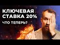 Курс доллара. Ключевая ставка 20%. Что делать с акциями? / Ответы на вопросы. Запись трансляции