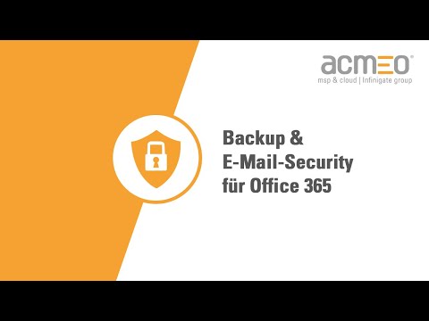 Backup & E-Mail-Security für Office 365