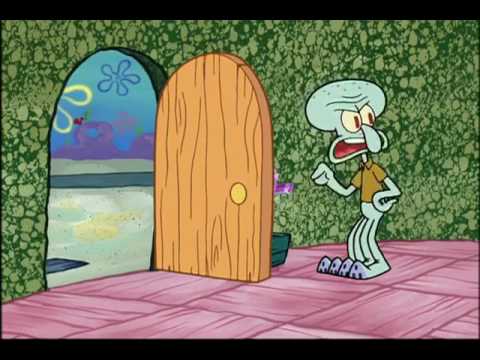 Squidward Gets Angry
