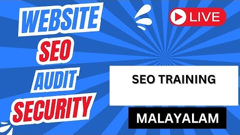 Detailed Website Audit - Technologies, Screaming Frog - SEO Class - SEO Training - Malayalam Class