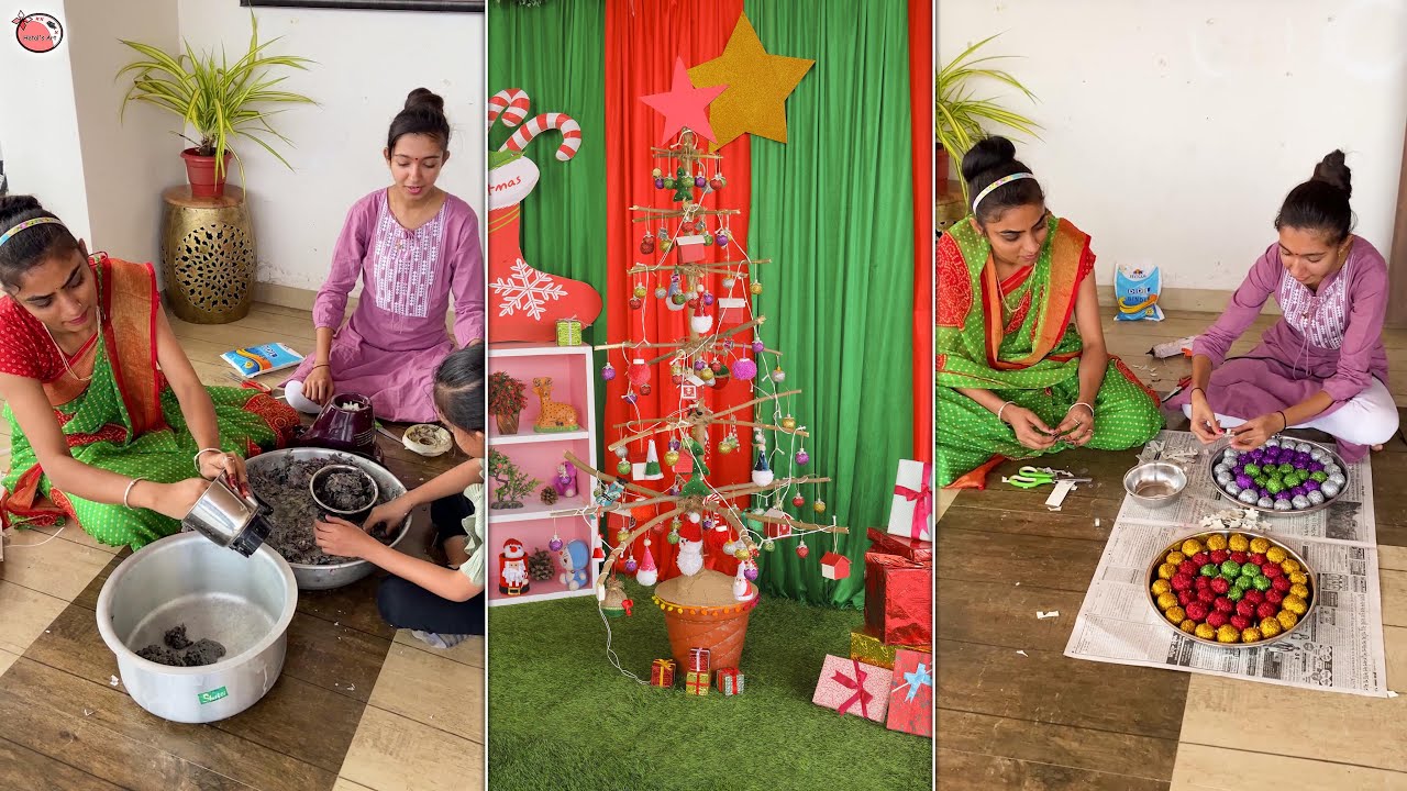 Простые самодельные елки из газет для каждой комнаты #рождество #елка #изготовление