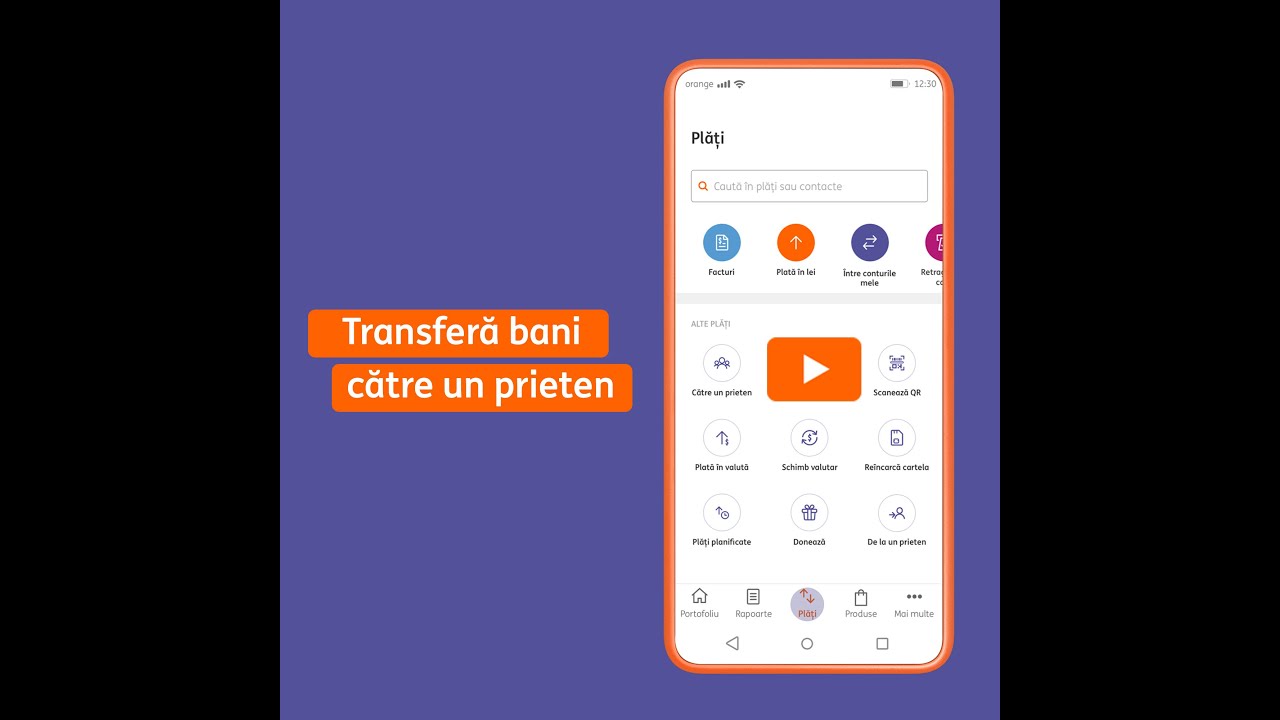 Cum transferi bani rapid către prietenii tăi de la ING