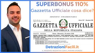 Superbonus 110 e gazzetta ufficiale: cosa dice? ciao, sono fabio
vidotto. l'ideatoredi detrazionifacili.it, oggi voglio risponderea
questa domanda: come fu...