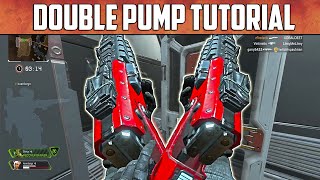DOUBLE PUMP in APEX LEGENDS - SHOOT PEACEKEEPER 3x FASTER TUTORIAL