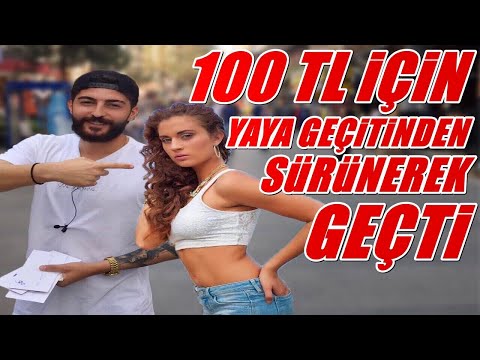 GÖREVİ YAP , PARAYI KAZAN #9 | SOKAKTA 500 TL DAĞITTIK | 30 TL İÇİN ÇİĞ ET YEDİ!! |