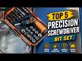✅ Best Precision Screwdriver Bit Set 2026 | Top 5 Repair Kits 🔍 Buyer’s Guide