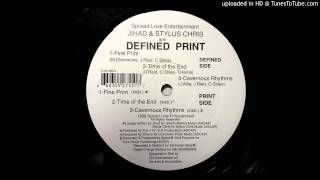 Defined Print - Cavernous Rhythms