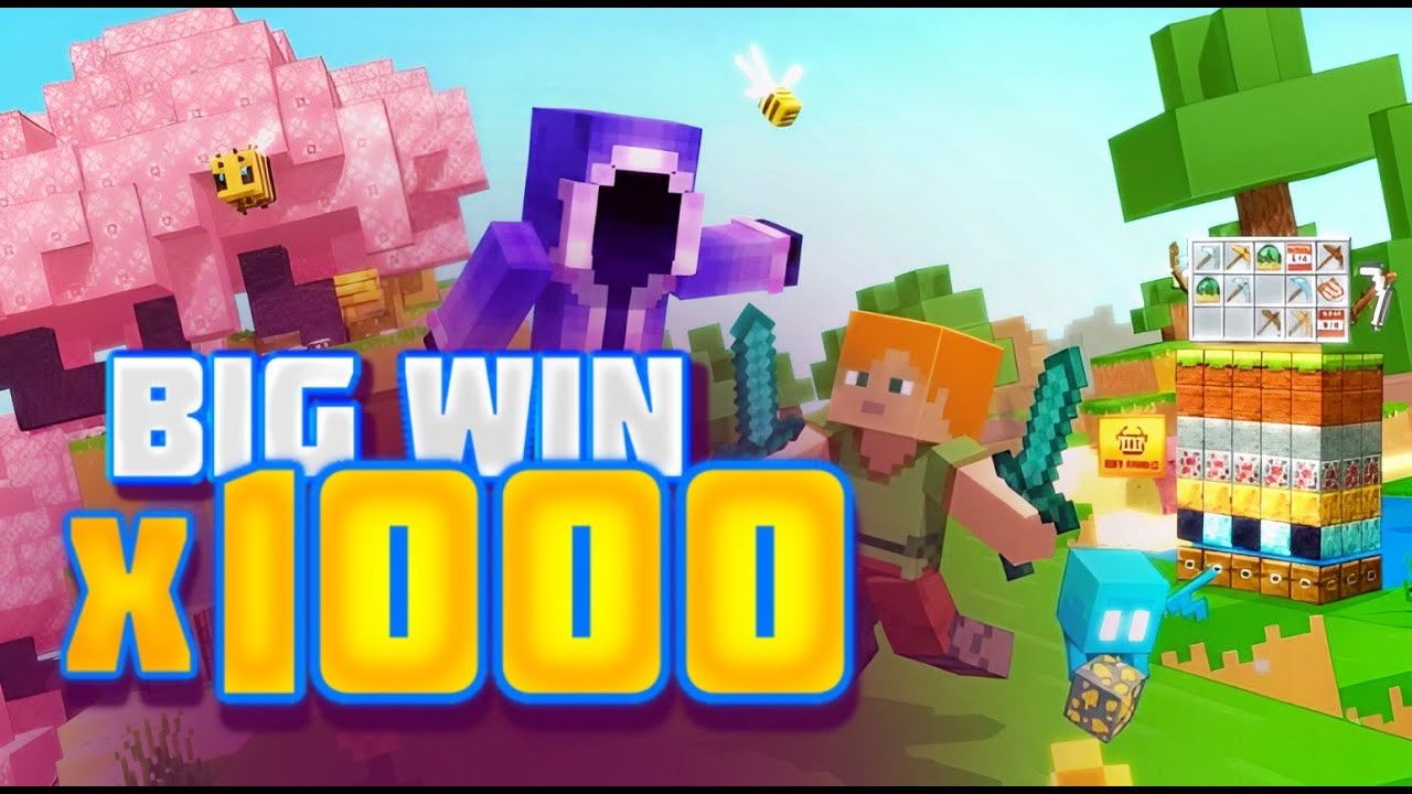 ПРИКЛЮЧЕНИЯ В MINECRAFT! MINESLOT! MEGA WIN!