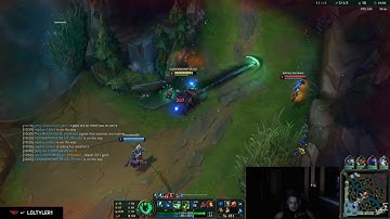 Tyler1 Insane Thresh Hook Predict (Support Challange)