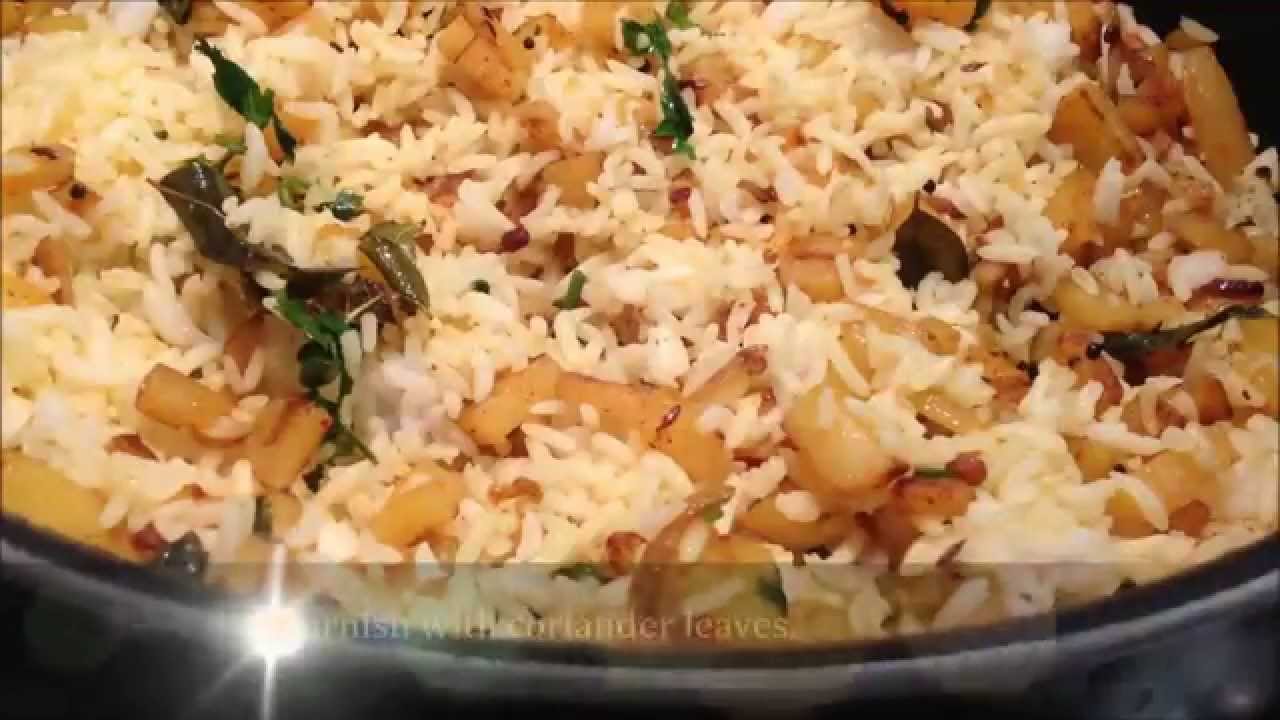 Potato Fried Rice YouTube
