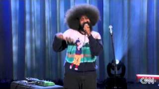 Reggie Watts Standup Music on Conan