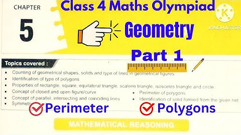Class 4| SOF MATHS OLYMPIAD🏆| IMO| Chapter-5| Part-1| Geometry class 4 maths