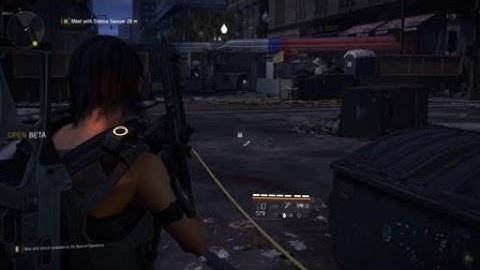 The Division® 2 Open Beta: Missing weapon audio.