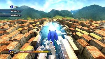 Sonic Unleashed 60FPS - Rooftop Run Day Act 1 (S Rank)