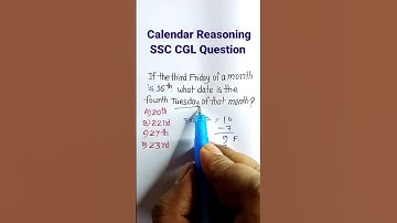Calendar Reasoning| Calendar Shortcuts Tricks| Reasoning Classes| Reasoning Tricks| #shorts