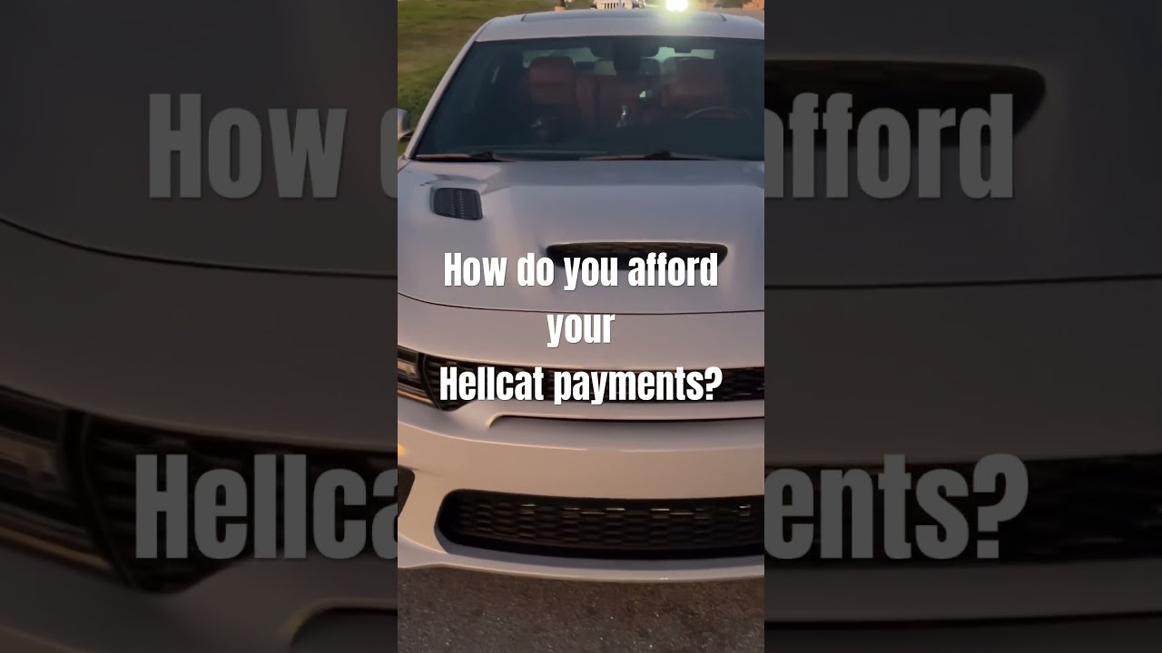 How much does a Hellcat Redeye monthly payment cost? 