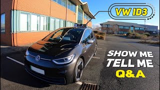 Show me, tell me questions 2023 official DVSA guide VW ID3.