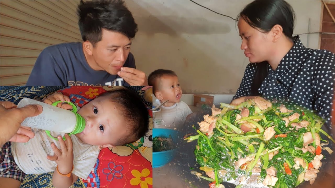 kib zaub noj tshai thiab ca zoo li mob2 duav mob plab tsim tsawv lawm