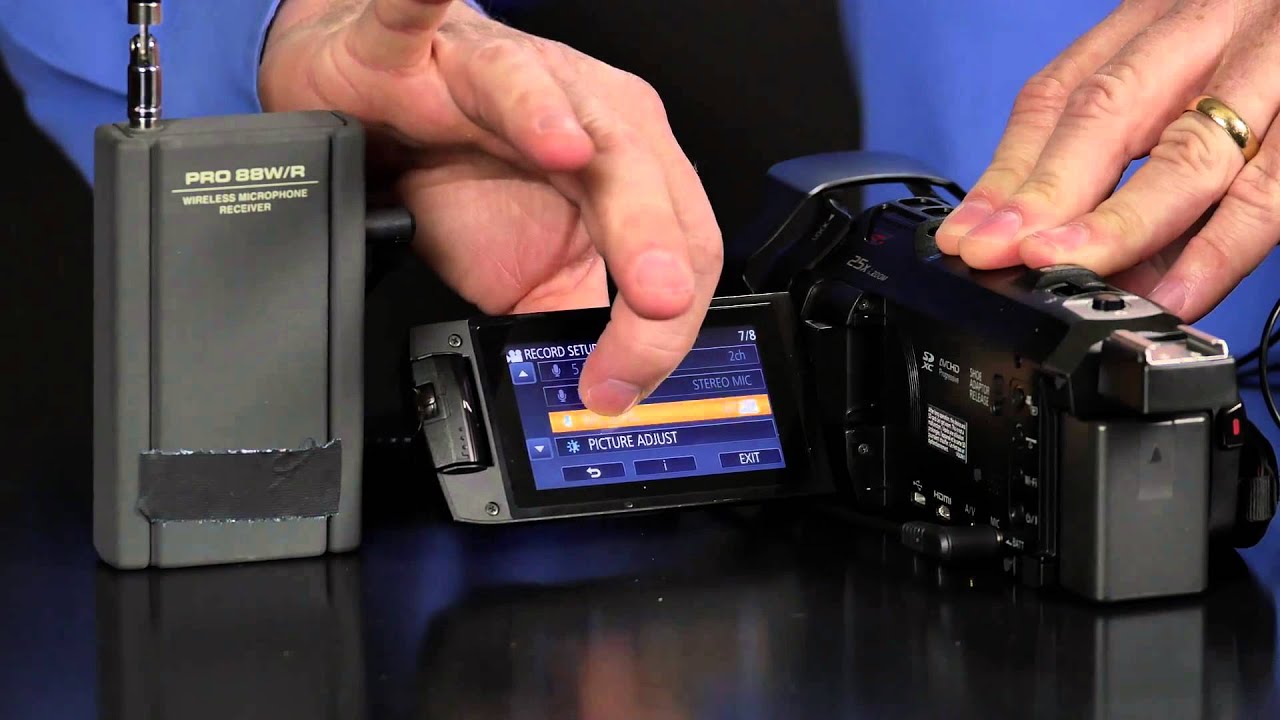 Panasonic AG-DVC60 Camcorder External Microphone