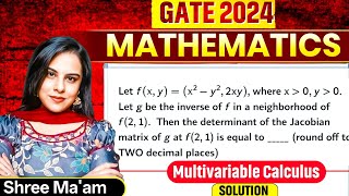GATE 2024 Multivariable Calculus Q.28 Solution | GATE 2024 Maths Real Analysis Solution | GATE 2024