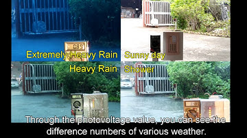 Sengate_2PH-60H Twin Beam Sensor Stability Test in the Heavy Rain