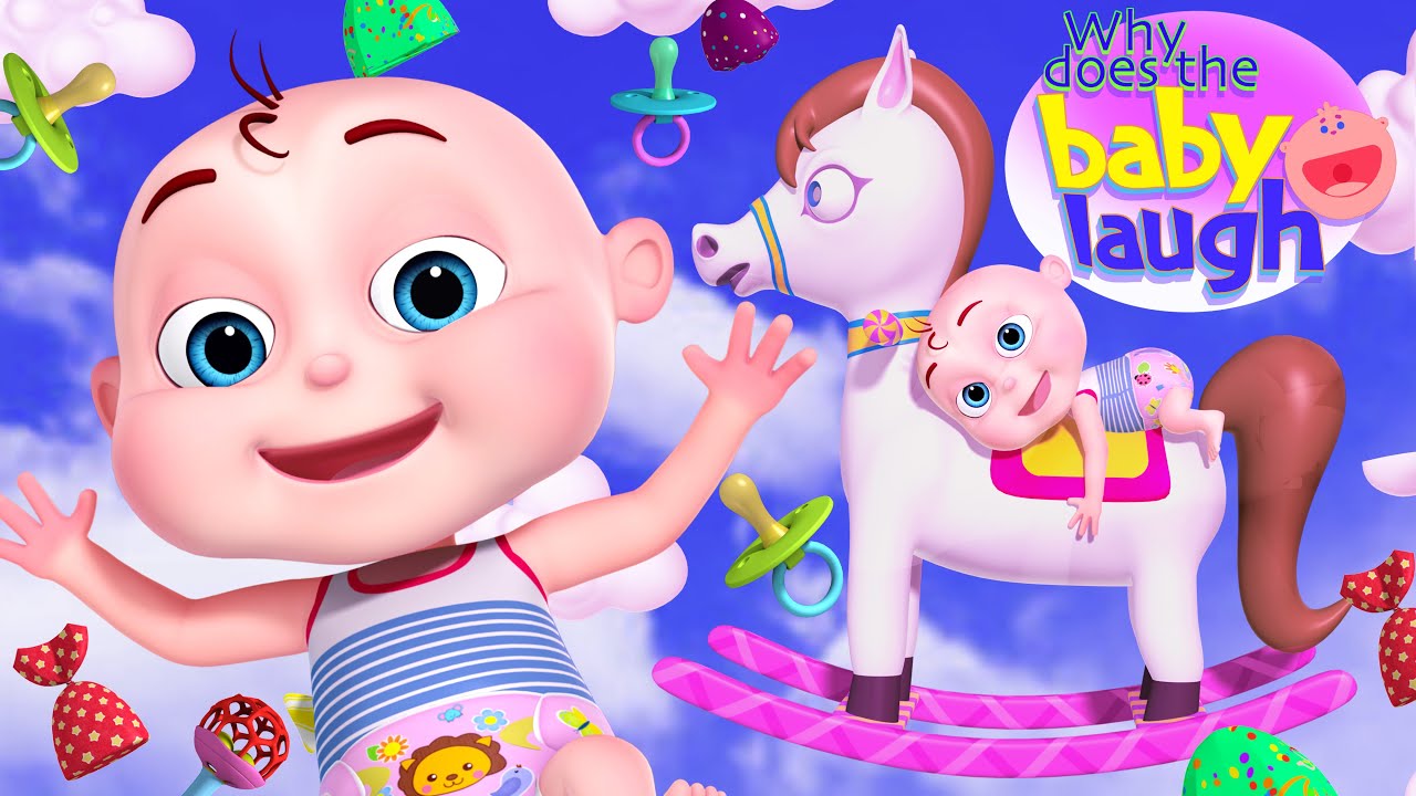 Laughing Baby Song And More Nursery Rhymes & Kids Songs | Baby Ronnie ...