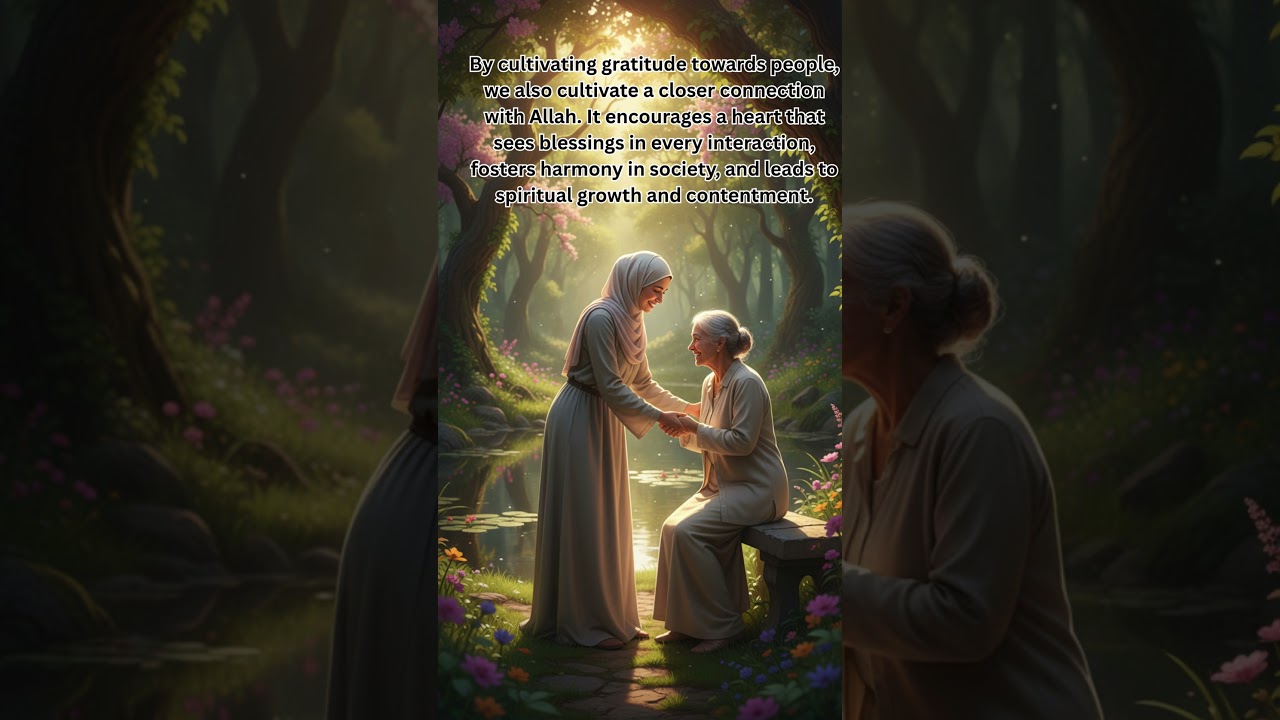 Gratitude to Allah & Thankfulness to People — Islamic Teachings on Gratitude 