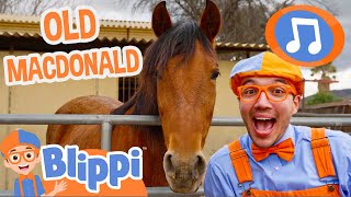 Old Macdonald Had A Farm Blippi Music Videos Blippi Toys