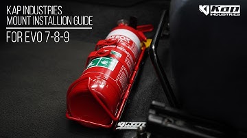 Kap Industries Evo 7 8 9 Fire Extinguisher Install