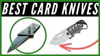 Best Credit Card Knife For The Money -- My Top 3 Picks