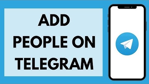 How To Add People On Telegram (2023) | add New Contacts On Telegram