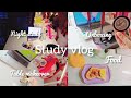 Medical student's day in life 🩺📖📚 Decorating my study table + productive study vlog #aesthetic