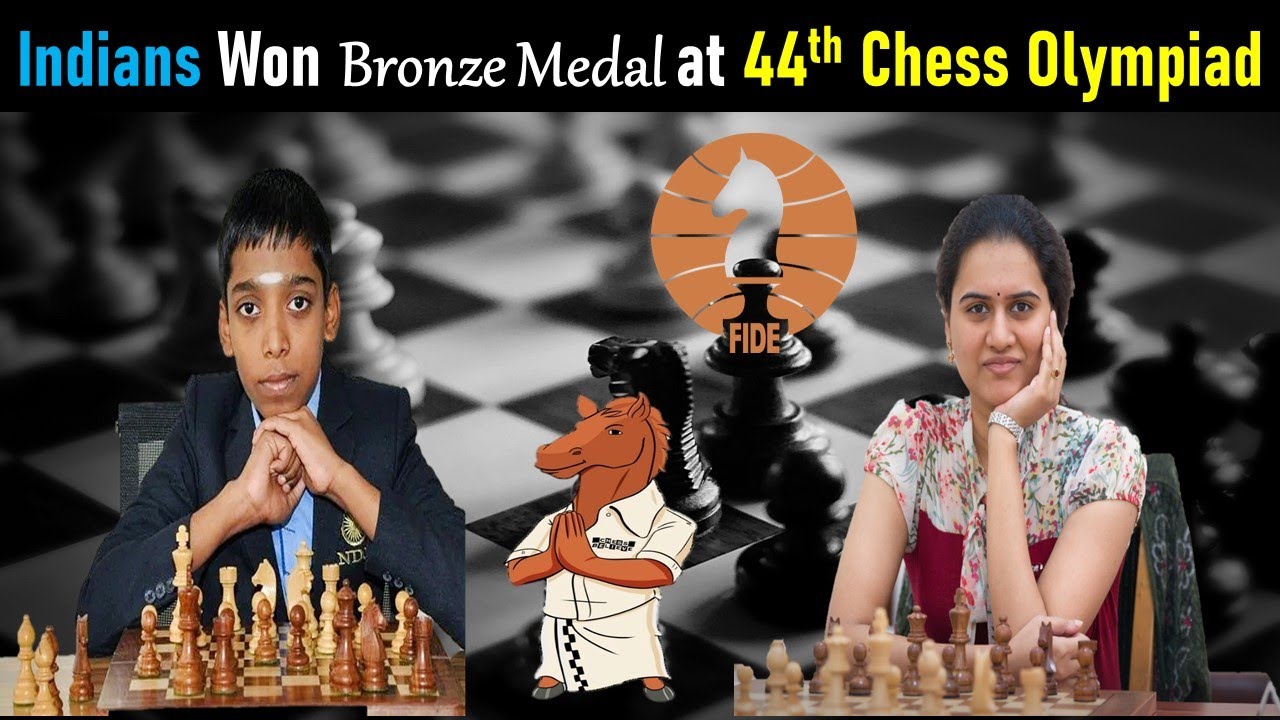 Chess Olympiad: First Ever Medal For The Indian Women's Team; Secure Bronze