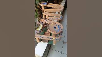 marble run ASMR ‼️ marble spiral the world of trending...#shorts #american #trending