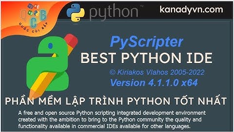 Top phần mềm ide tốt nhất cho lập trình python năm 2024