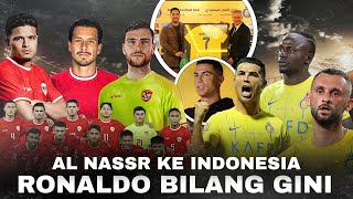 Mereka Sedang Berpores Ke Era Baru: Reaksi Ronaldo Saat Tahu Al Nassr Mau Main Lawan Indonesia