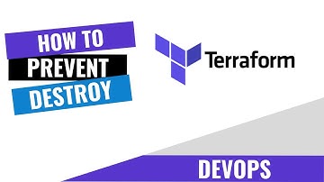 HOW TO PREVENT DESTROY ON TERRAFORM