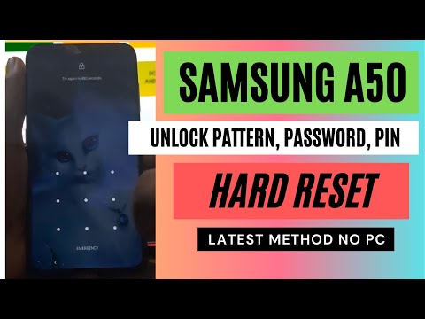 Samsung A50 All Type Password, Pattern Lock Remove Without PC || Hard Reset