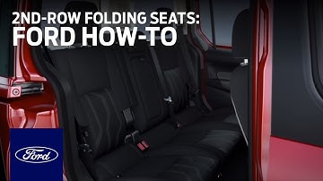 Transit Connect 5-Passenger: 2nd-Row Folding Seats | Ford How-to | Ford