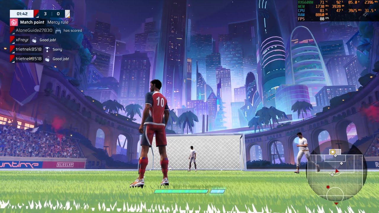 Rematch (Max Settings) - RX 6600M - R5 5600H - Lenovo Legion 5