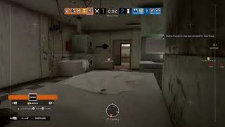 Rainbow Six Siege Best Moments - Lucky 1 Tap Headshot?