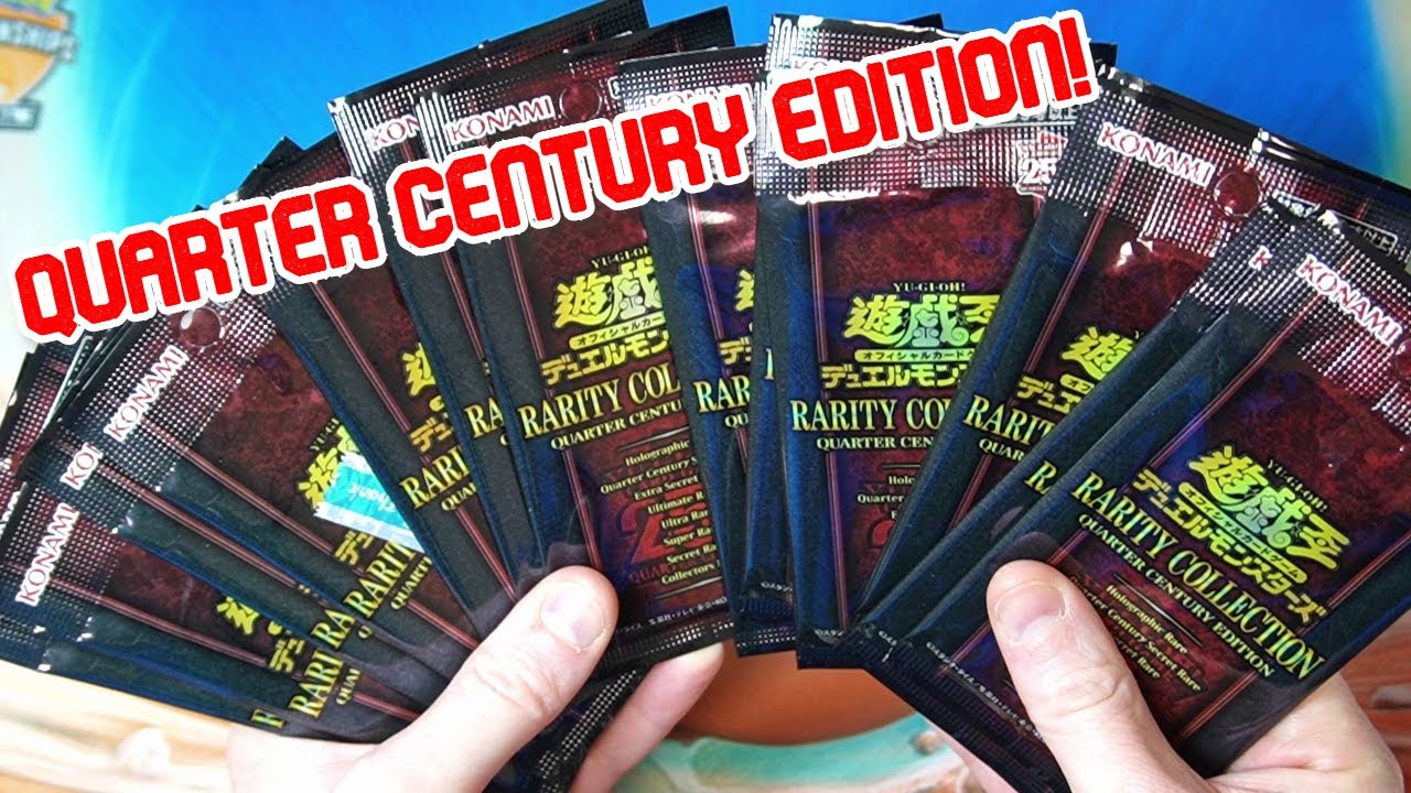Yugioh Rarity Collection Quarter Century Edition Pack Opening!