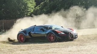 Bugatti Veyron WRC RALLY STAGE! CRAZY DRIFTING AND 0-150 mph LAUNCH!!