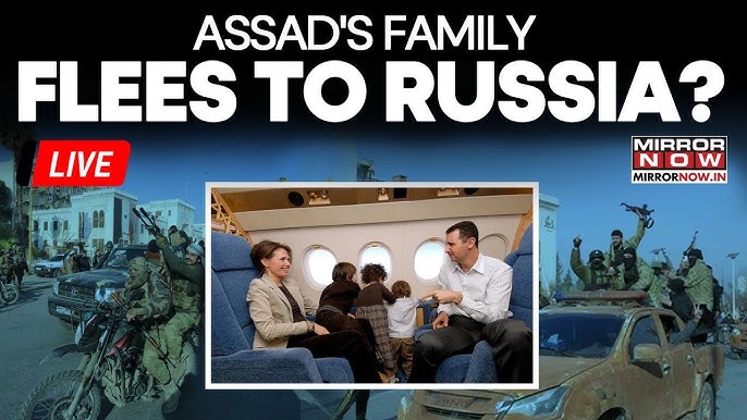 Syrian Civil War Live: Putin Refuses To Rescue Assad As Rebels Seize Key Cities; Family Flees - YouTube