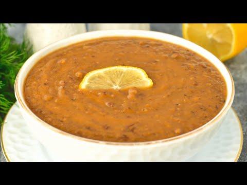 Чечевичный суп за 20 минут! Турецкая кухня! Вкусный и полезный рецепт!