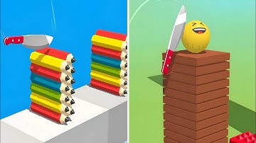Slice It All - All Levels Gameplay Android, iOS NEW UPDATE