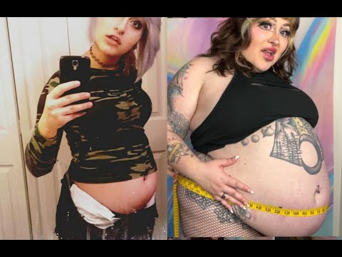 BBW reiinapop Beautiful 195lb Weight Gain and Stuffing Sequence (18+)