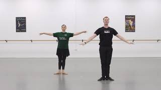 Ballet for Seniors centre practice